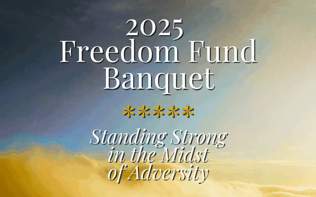 2025 Freedom Fund Banquet Set for October 4